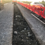 Craughwell watermain dig Beechwood Civil