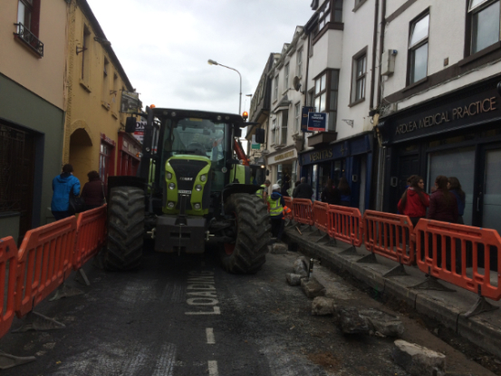 Utility works Ennis County Clare