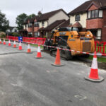 Utility works micro trenching Westbury Limerick