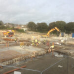 Wexford Primary Care Centre Steel fixing and concrete decking